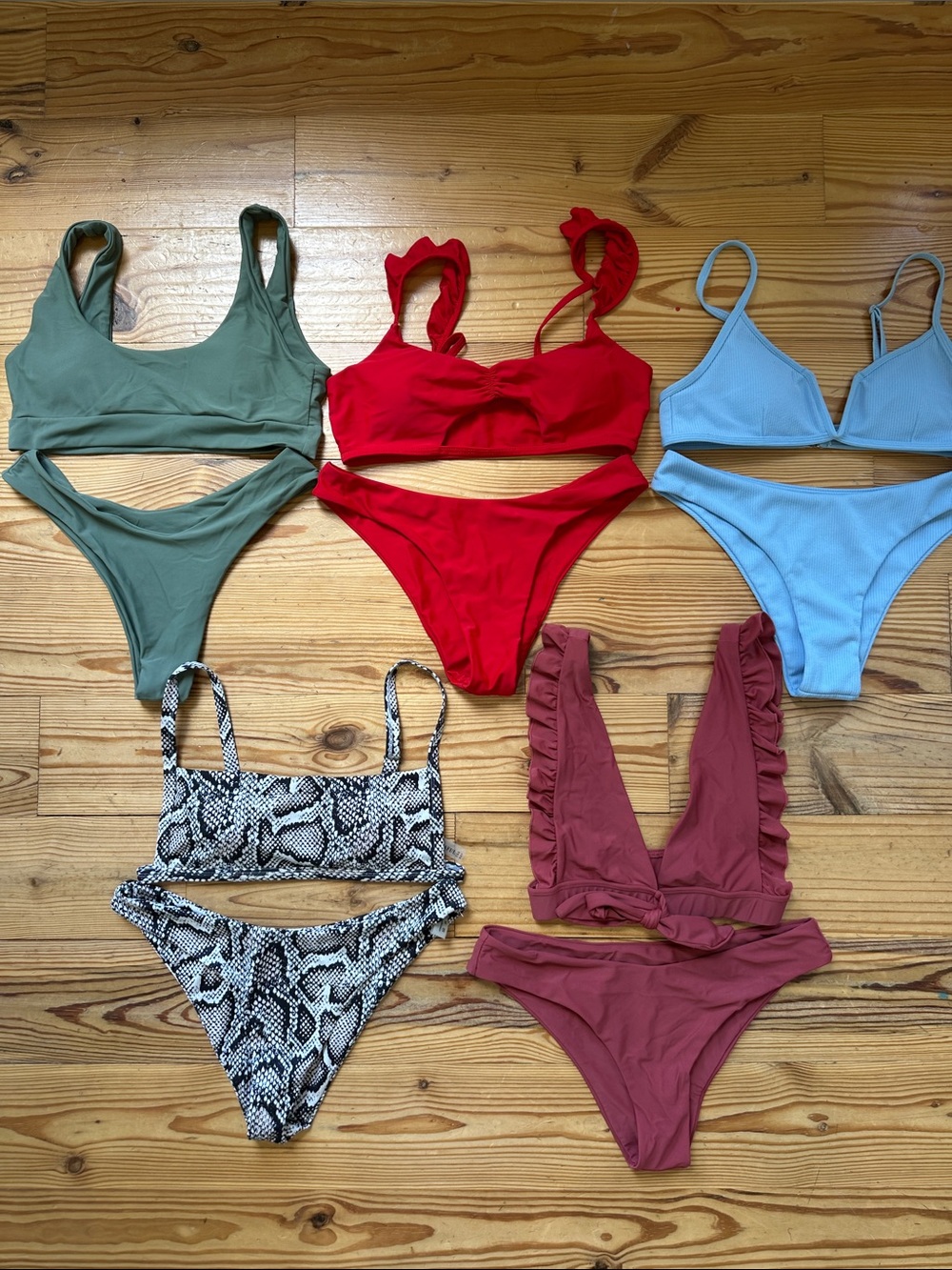 ZAFUL 5 bikini lot | size medium